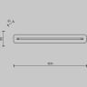 Настенный светильник MAYTONI MAYA P091WL-L21G3K