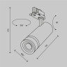 Трековый светильник MAYTONI FOCUS ZOOM TR198-3-20W2,7K-Z-W