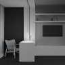 Трековый светильник MAYTONI SKIM LEVITY TR191-1-3W2,7K-M-BW